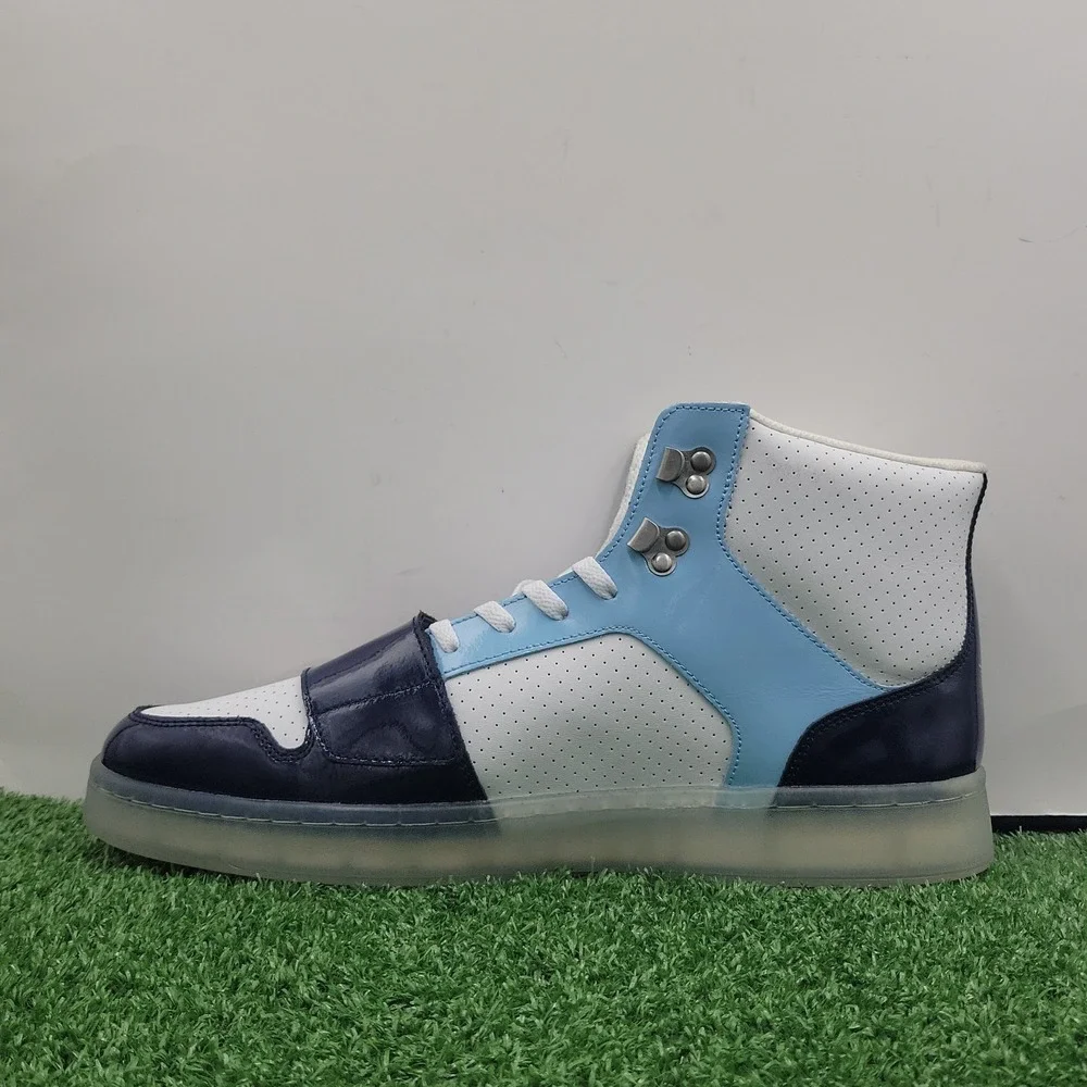 New Creative Recreation Cesario Hi Xxi Mens Size Shoes 15 Blue Sky White Sneaker